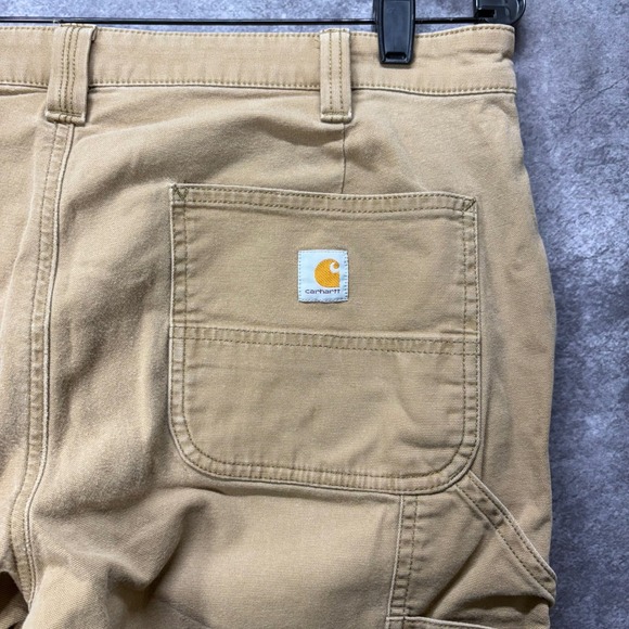 Carhartt 102080 Women's Rugged Flex Loose Fit Canvas Work Pants Size 12 Brown - Picture 10 of 16